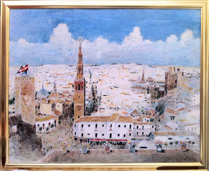 浅野輝雄スペイン風景が作品展