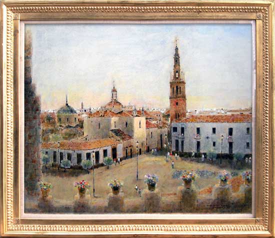 浅野輝雄スペイン風景が作品展